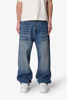 Ultra Baggy & Wrinkled Denim | Blue