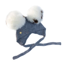 Unisex | Honeycomb Grey Cashmere Bonnet | Gray