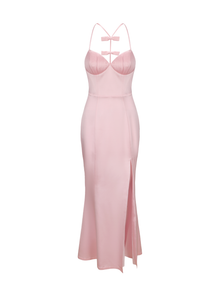 Angelique Bow Dress | Pink