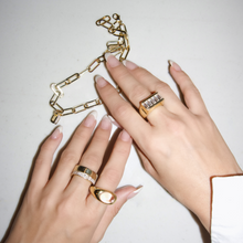 The Bordeaux Ring | 18K Yellow Gold-Plated