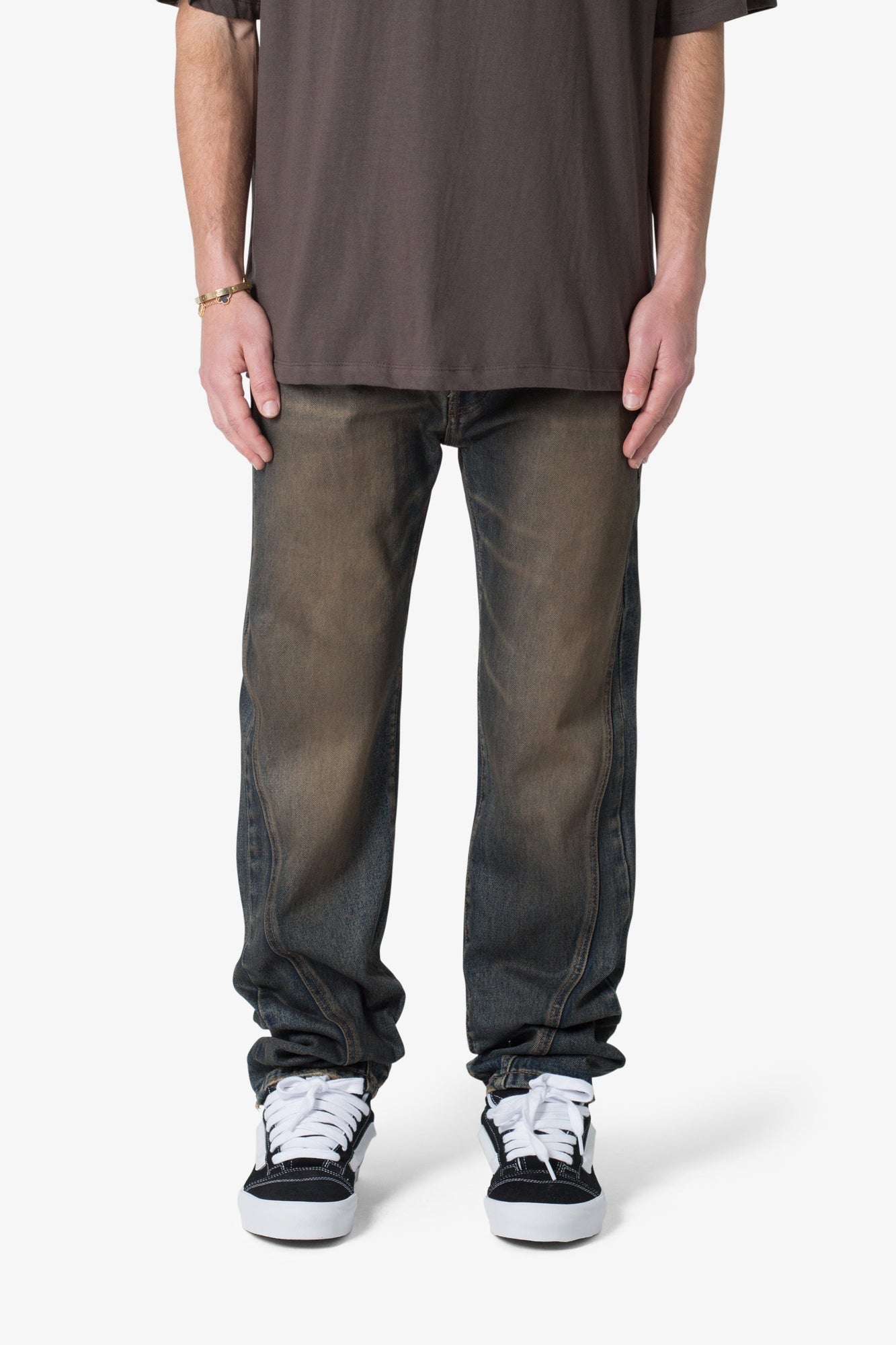 V380 Baggy Denim | Rust