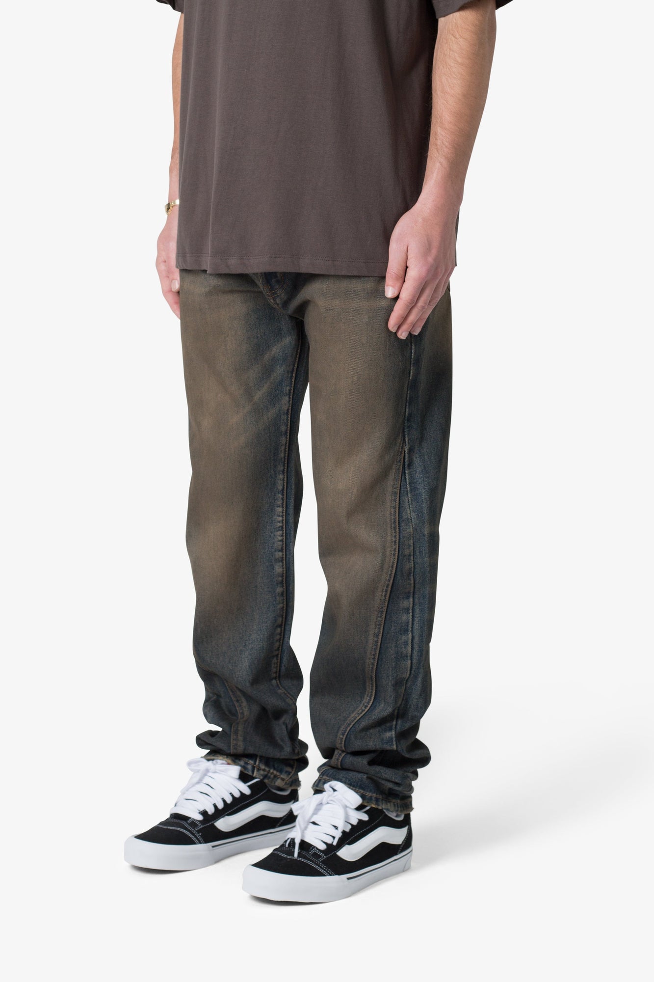 V380 Baggy Denim | Rust