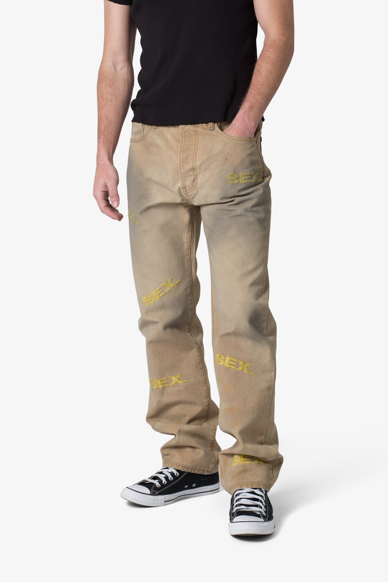 V591 Baggy Sex Denim | Khaki
