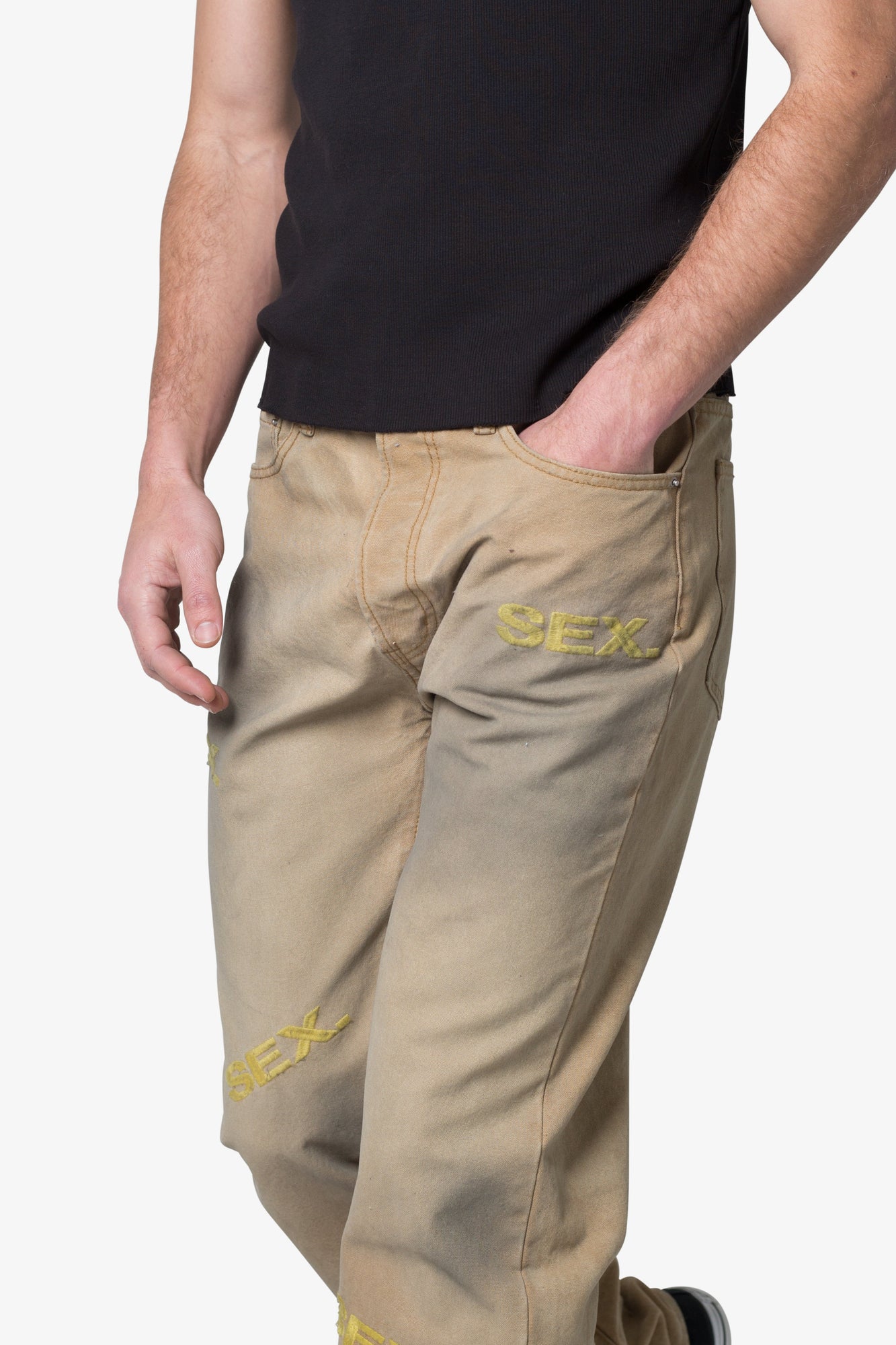 V591 Baggy Sex Denim | Khaki