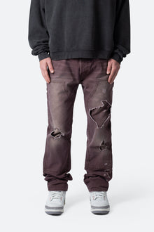 V602 Thrashed Carpenter Pants | Brown