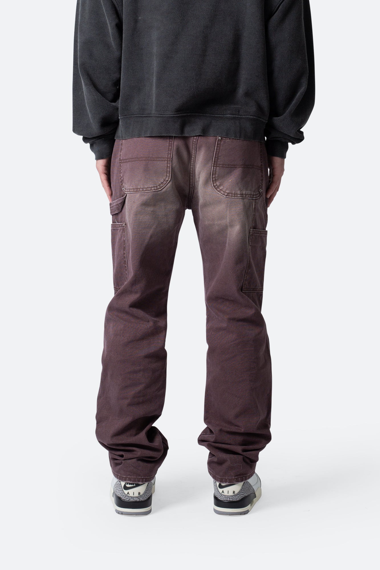V602 Thrashed Carpenter Pants | Brown