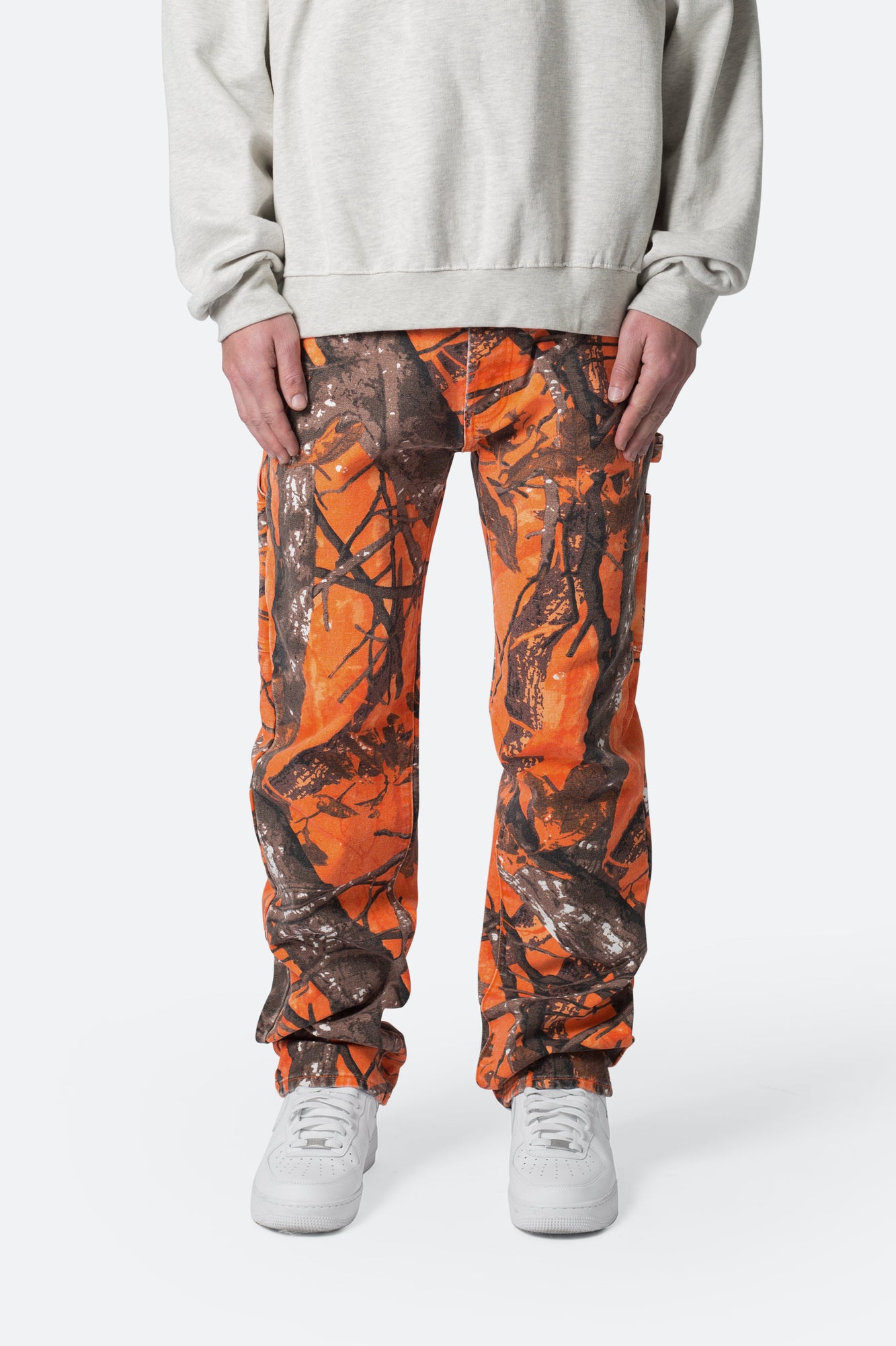 V603 Camo Carpenter Pants | Orange
