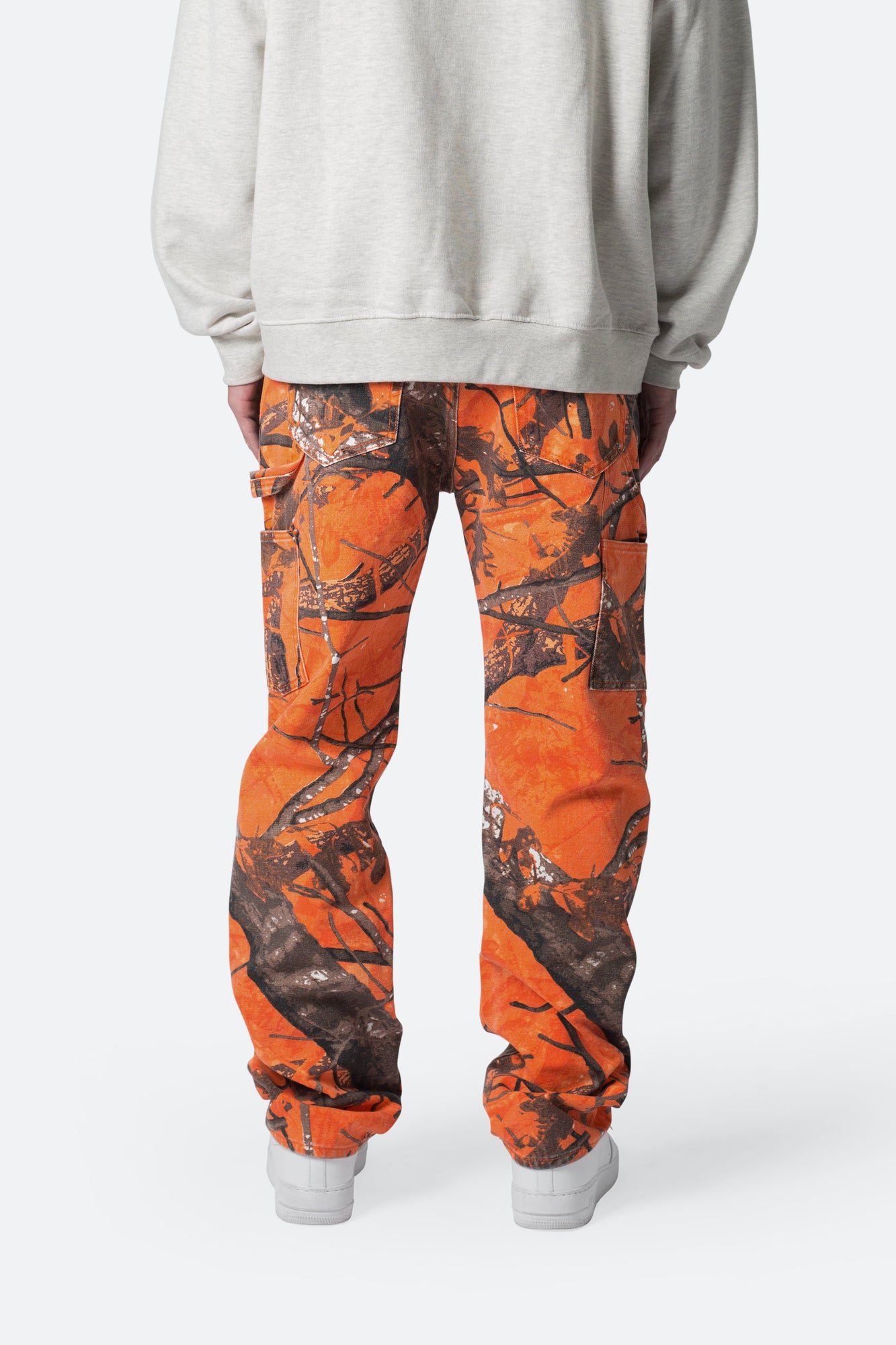 V603 Camo Carpenter Pants | Orange