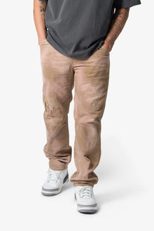 V648 Repaired Corduroy Pants | Tan