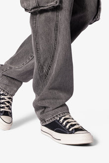 V652 Owl Grey Cargo Pants | Grey