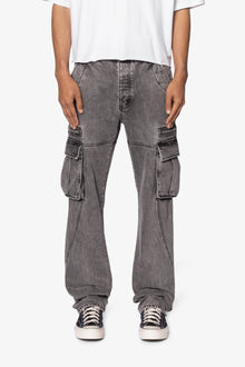 V652 Owl Grey Cargo Pants | Grey