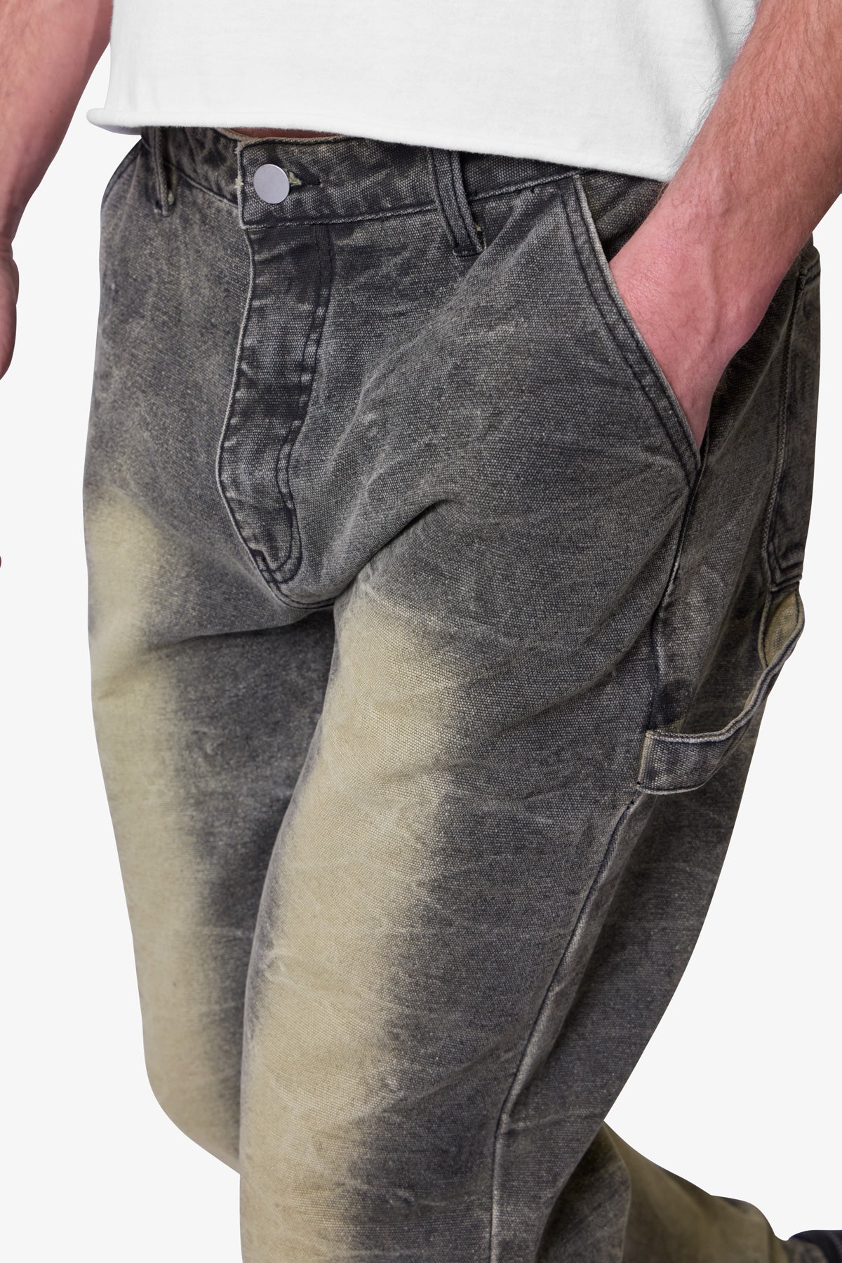V730 Goblin Split Denim | Washed Black