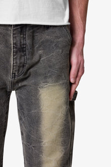 V730 Goblin Split Denim | Washed Black