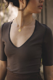 Agnes Top | Chestnut