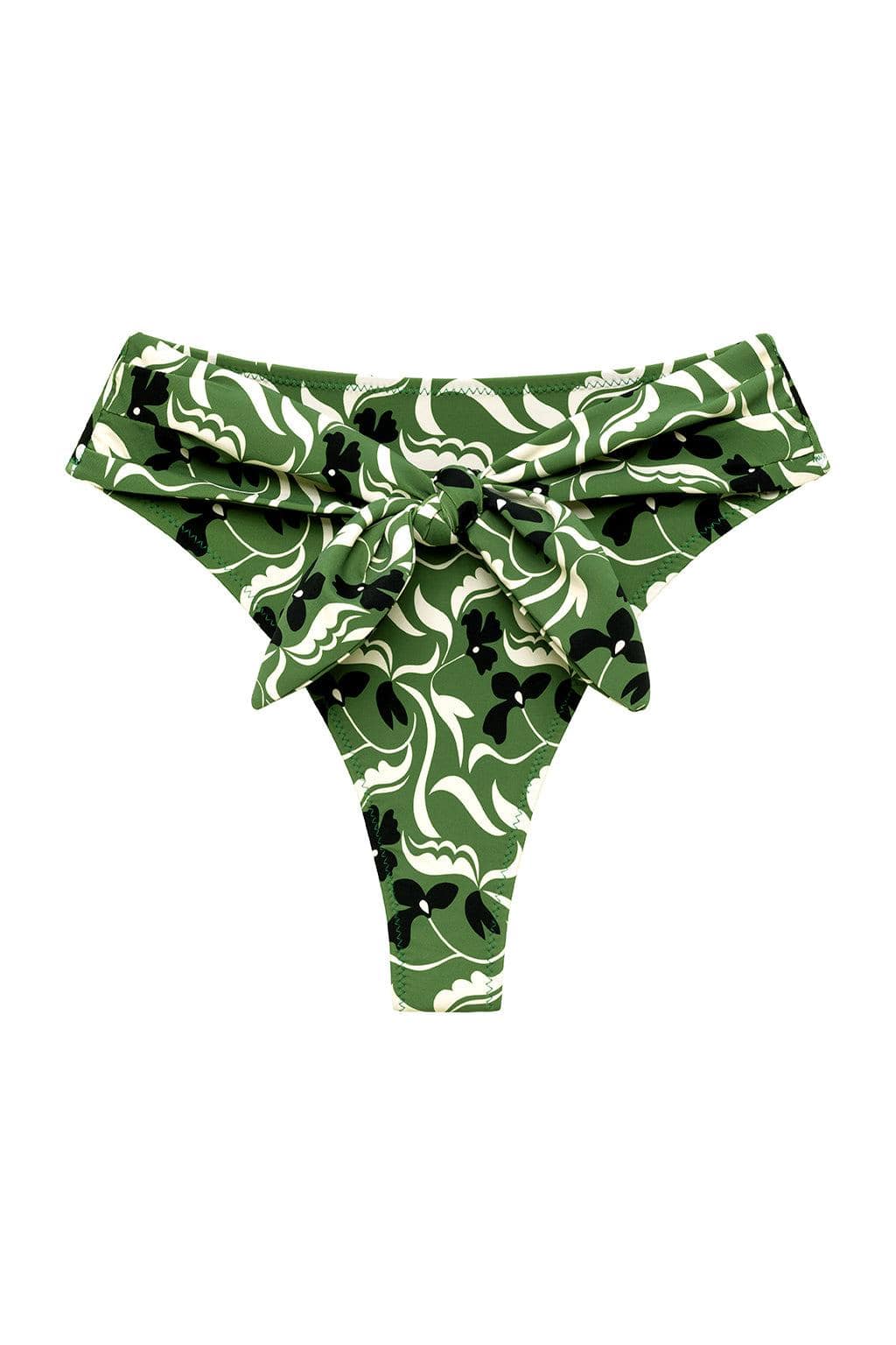 Paula Tie-Up Bikini Bottom | Veronica Floral