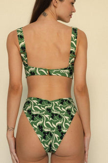 Paula Tie-Up Bikini Bottom | Veronica Floral