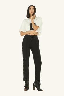 Sadye Sweatpants With Studs | Black