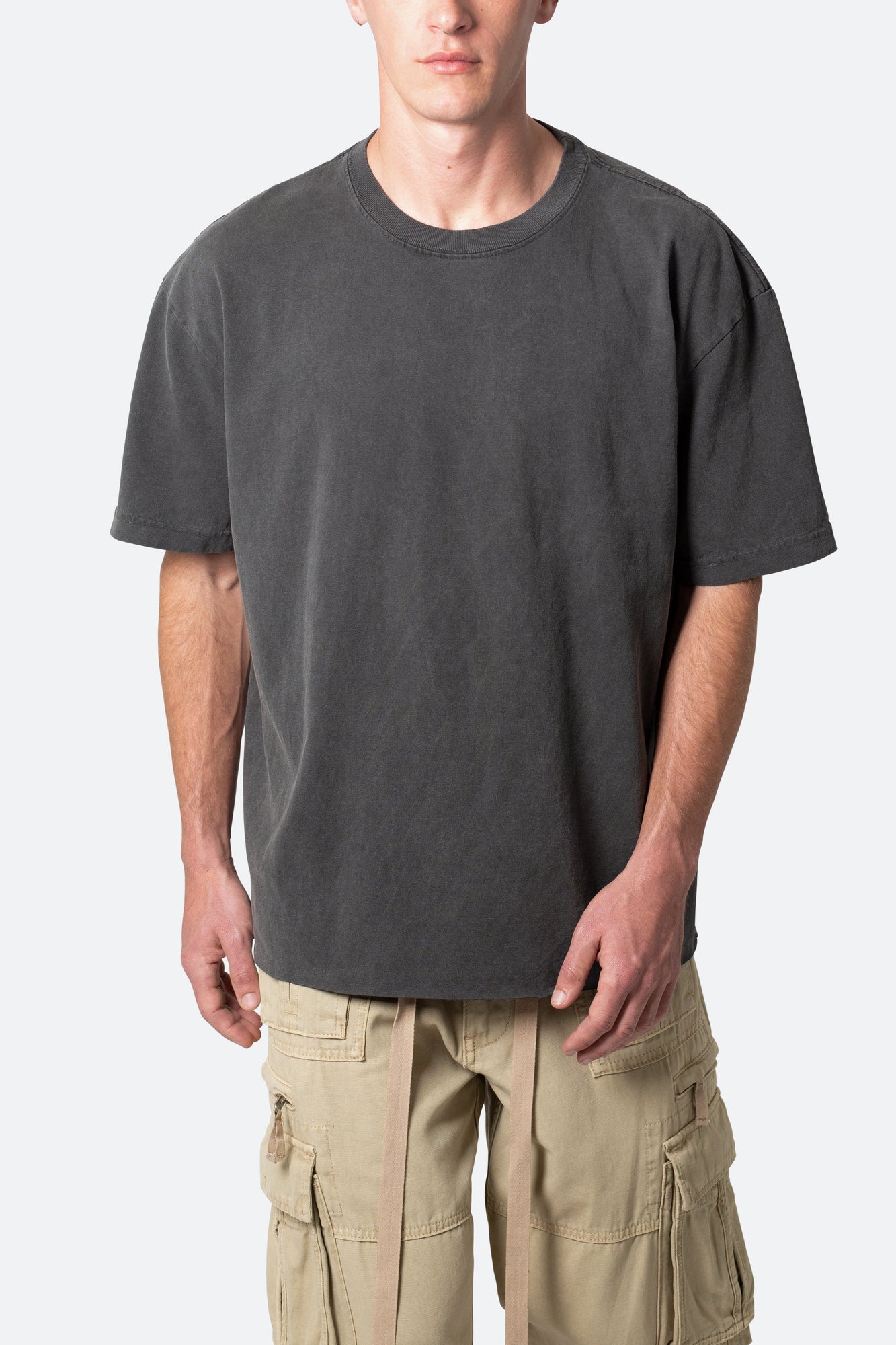 Vintage Boxy Cropped Tee | Vintage Black