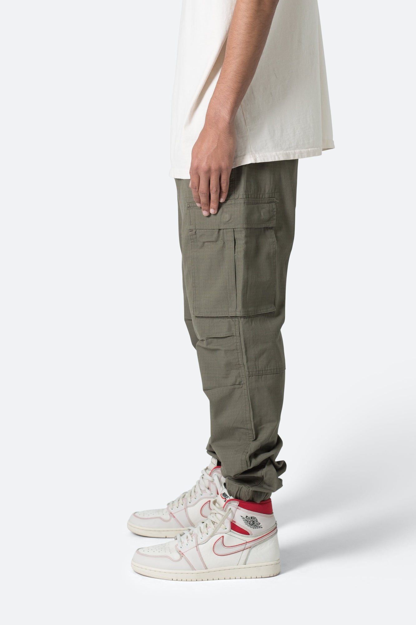 Vintage Cargo Pants | Olive Light