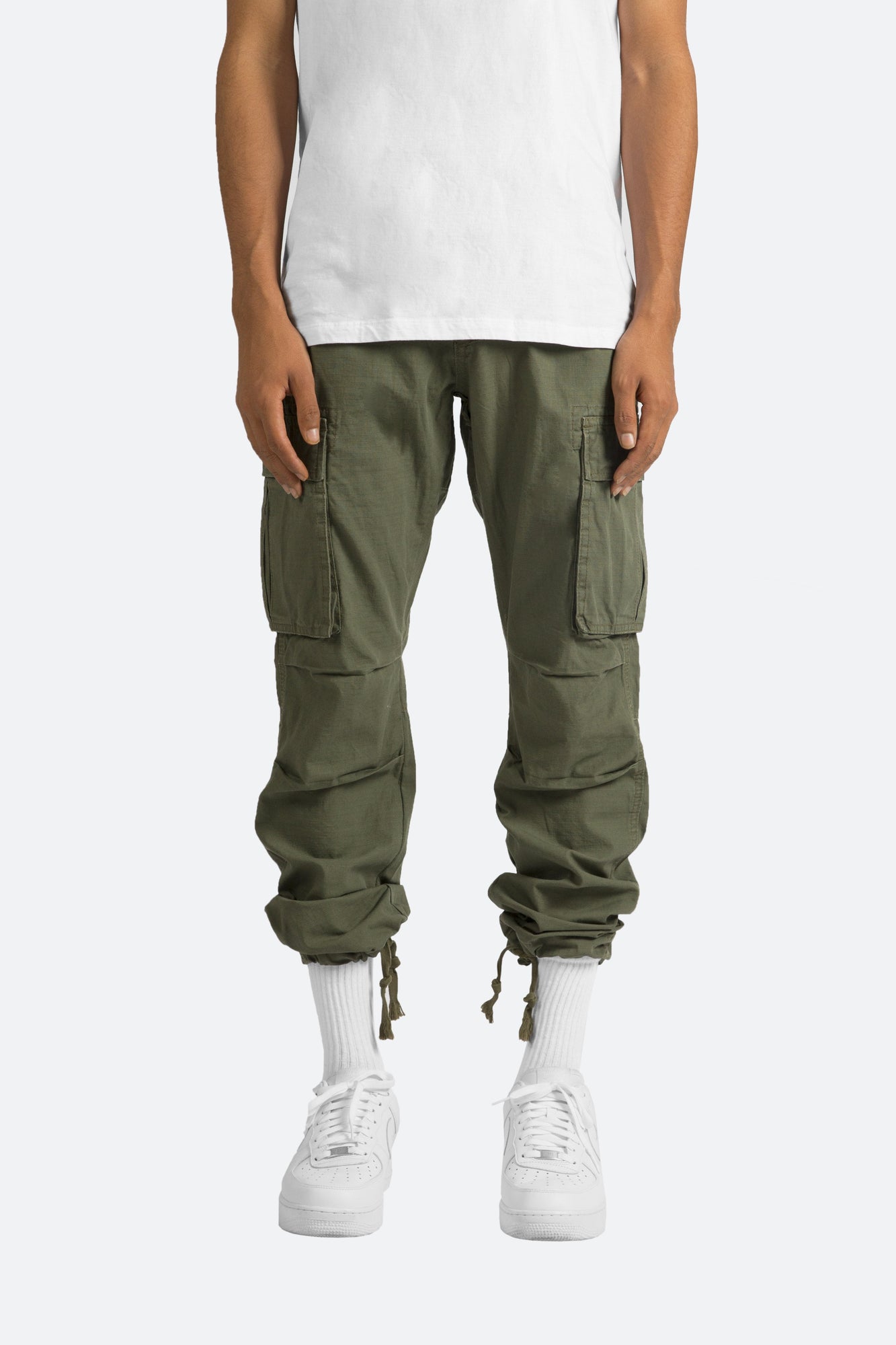 Vintage Cargo Pants | Olive Dark