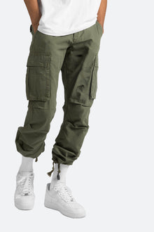 Vintage Cargo Pants | Olive Dark