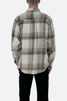 Vintage Plaid Shirt | Black x Grey