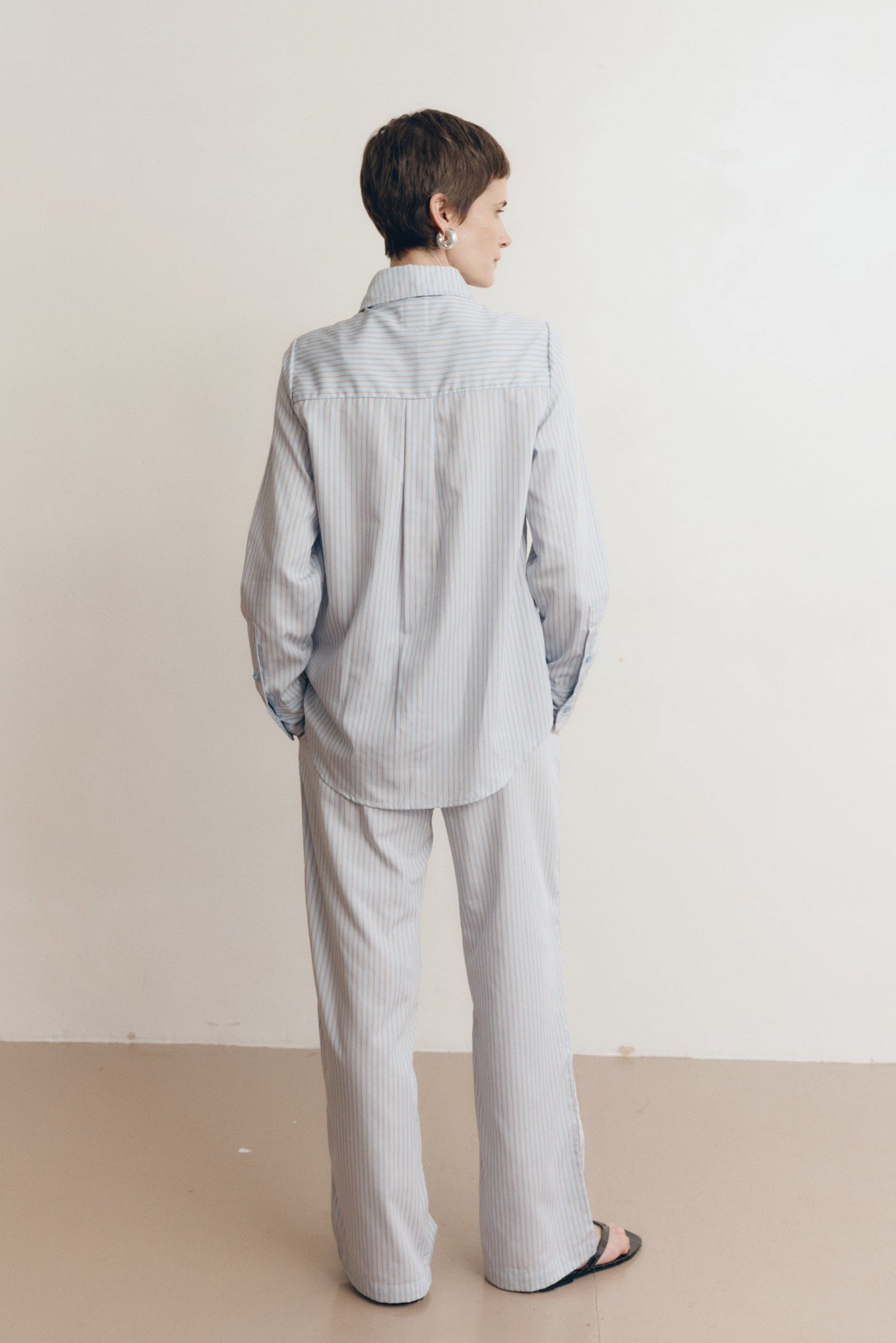 Matteo Stripe Shirt | Seaside-Stripe