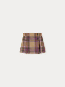 Girl | Talissa Skirt | Hazelnut Tartan