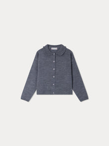 Girl | Diana Cardigan | Medium Heathered Gray