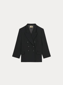 Girl | Bonpoint X Khaite Tammie Blazer | Ocean Black