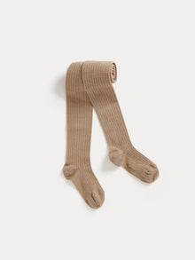 Girl | Thomina Ribbed Tights | Natural