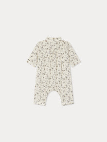 Unisex | Reve Jumpsuit | Ecru Flowers