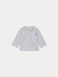 Boy | Boubou Shirt | Grey Stripes
