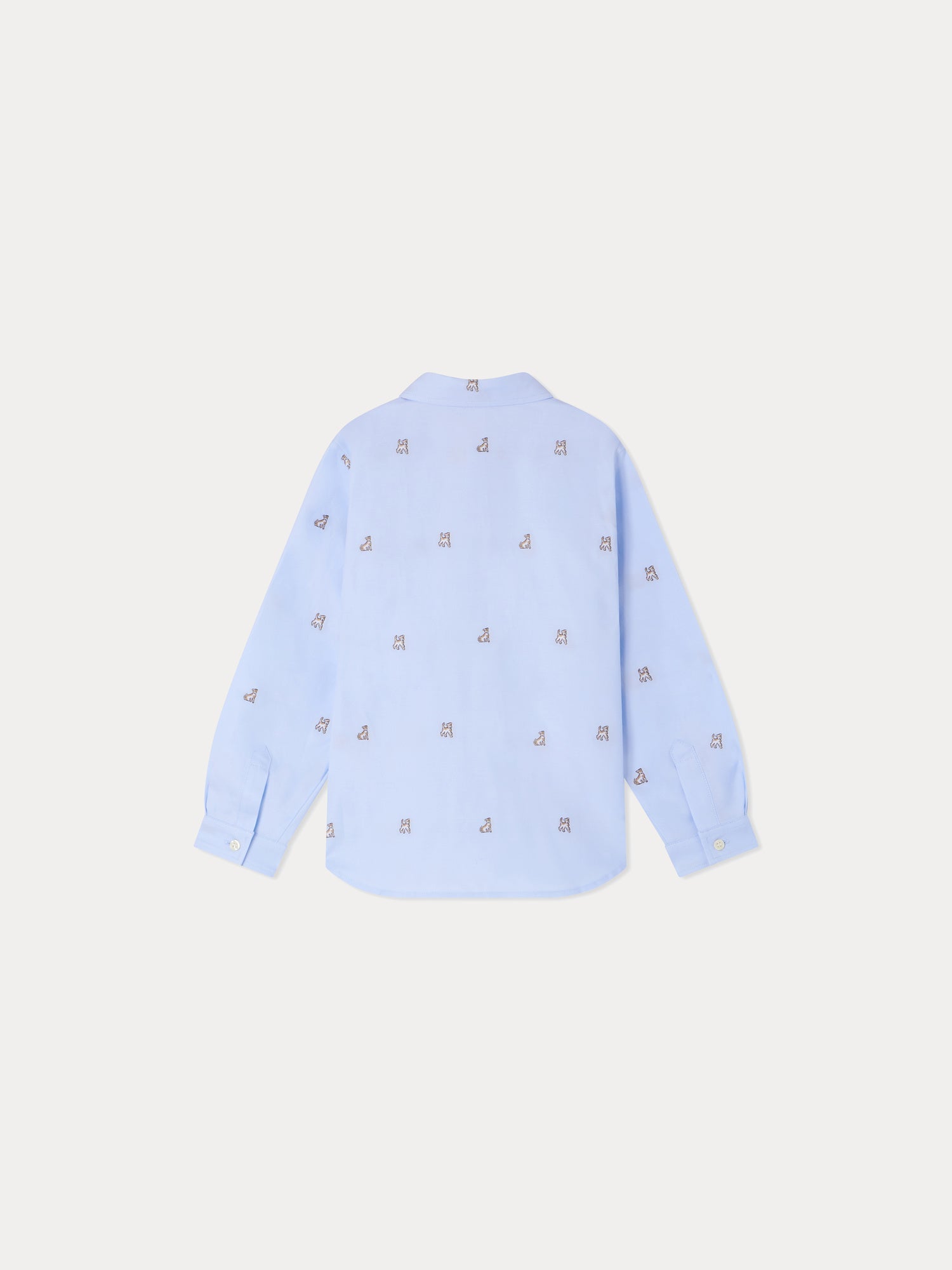 Boy | Daho Shirt With Blue Prints | Blue
