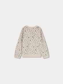 Boy | Tonino Printed Sweatshirt | Light Khaki