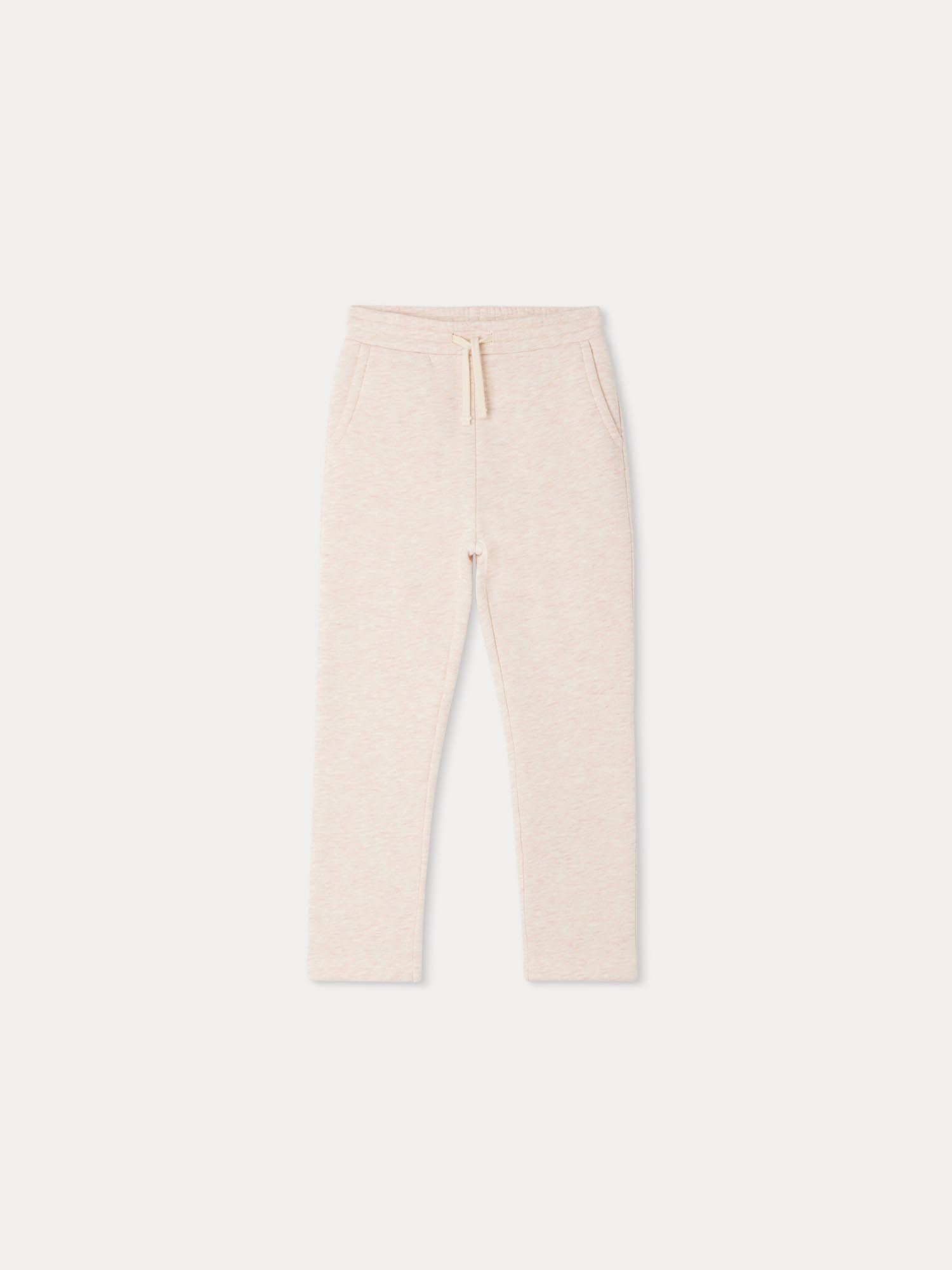 Girl | Dalila Pink Flared Sweatpants | Powder Pink