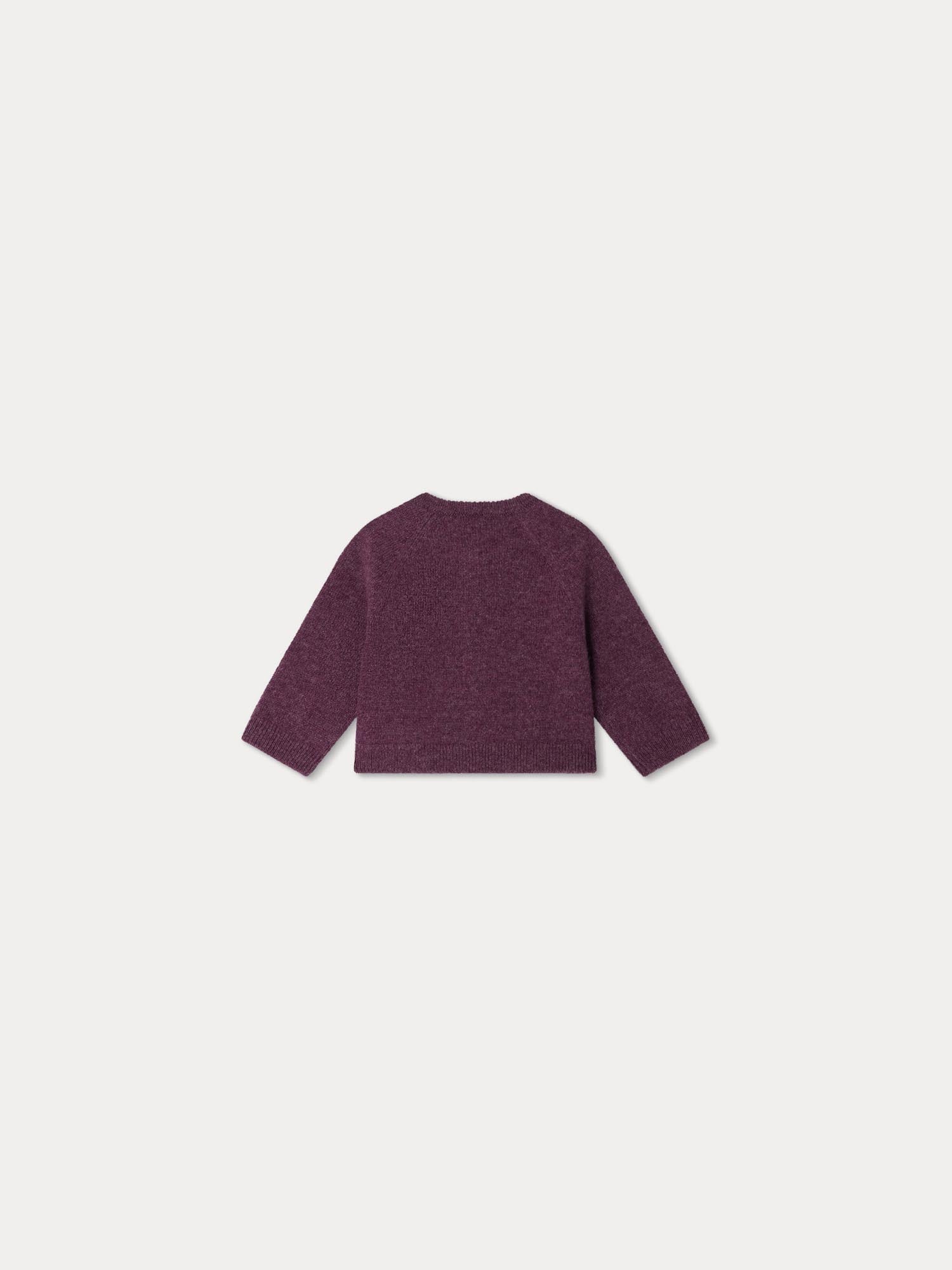 Girl | Giusta Cashmere Cardigan | Fig