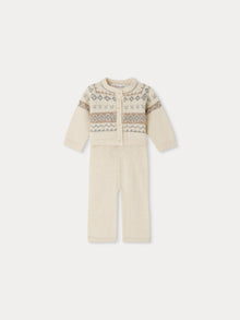 Boy | Grifin Alpaca Set | Natural White