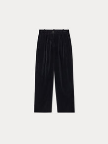 Women | Bonpoint X Vanessa Seward Glam Smooth Velvet Pants | Black