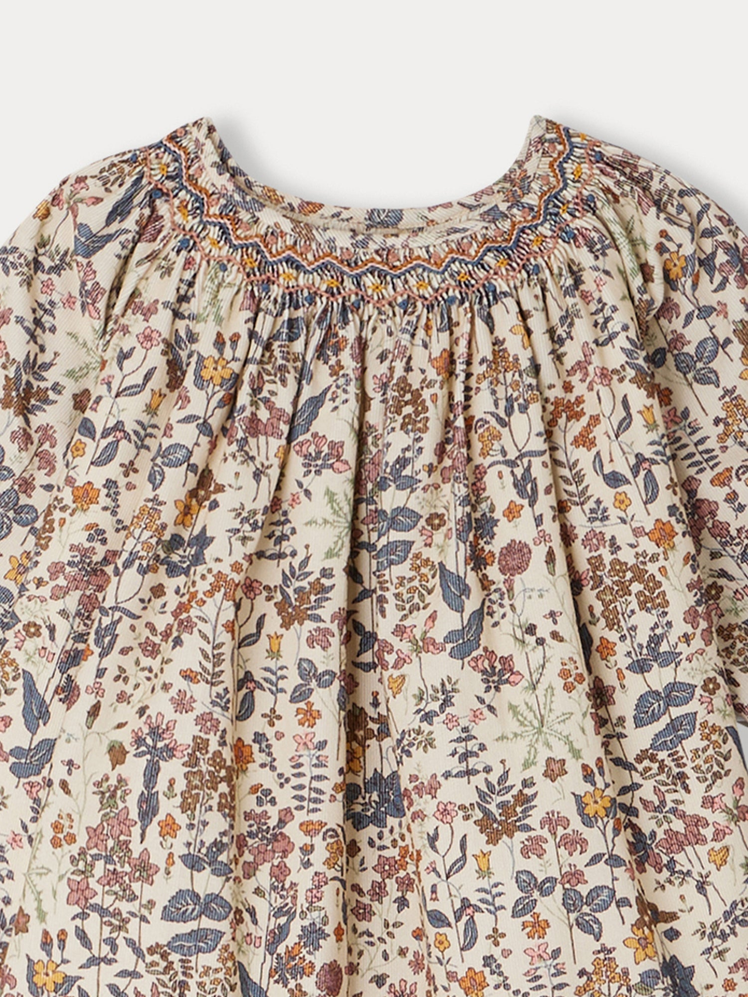 Girl | Griottine Liberty Fabric Dress | Multicolor