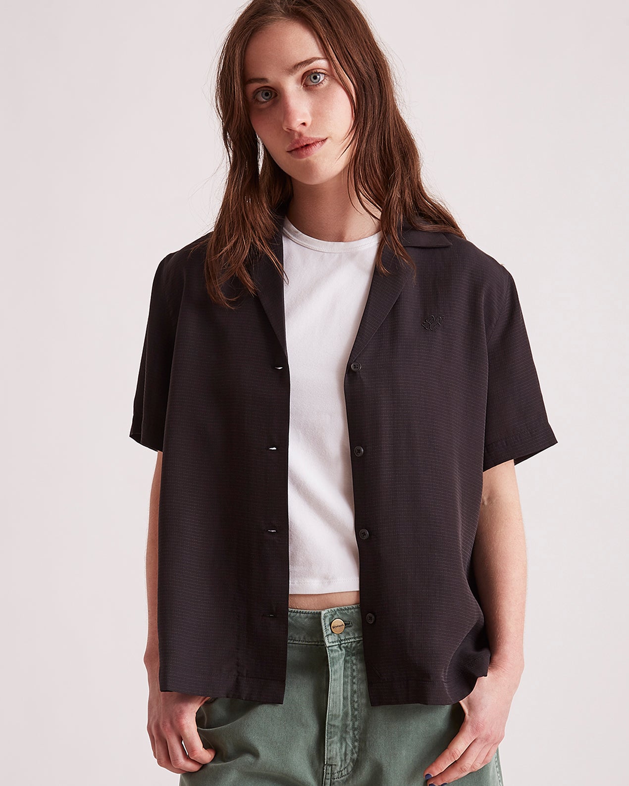 Black | Dani Ripstop SS Shirt