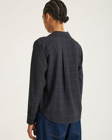 Black | Lomedico Gabardine LS Shirt