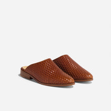 Womens | Ama Woven Mule Woven | Brandy