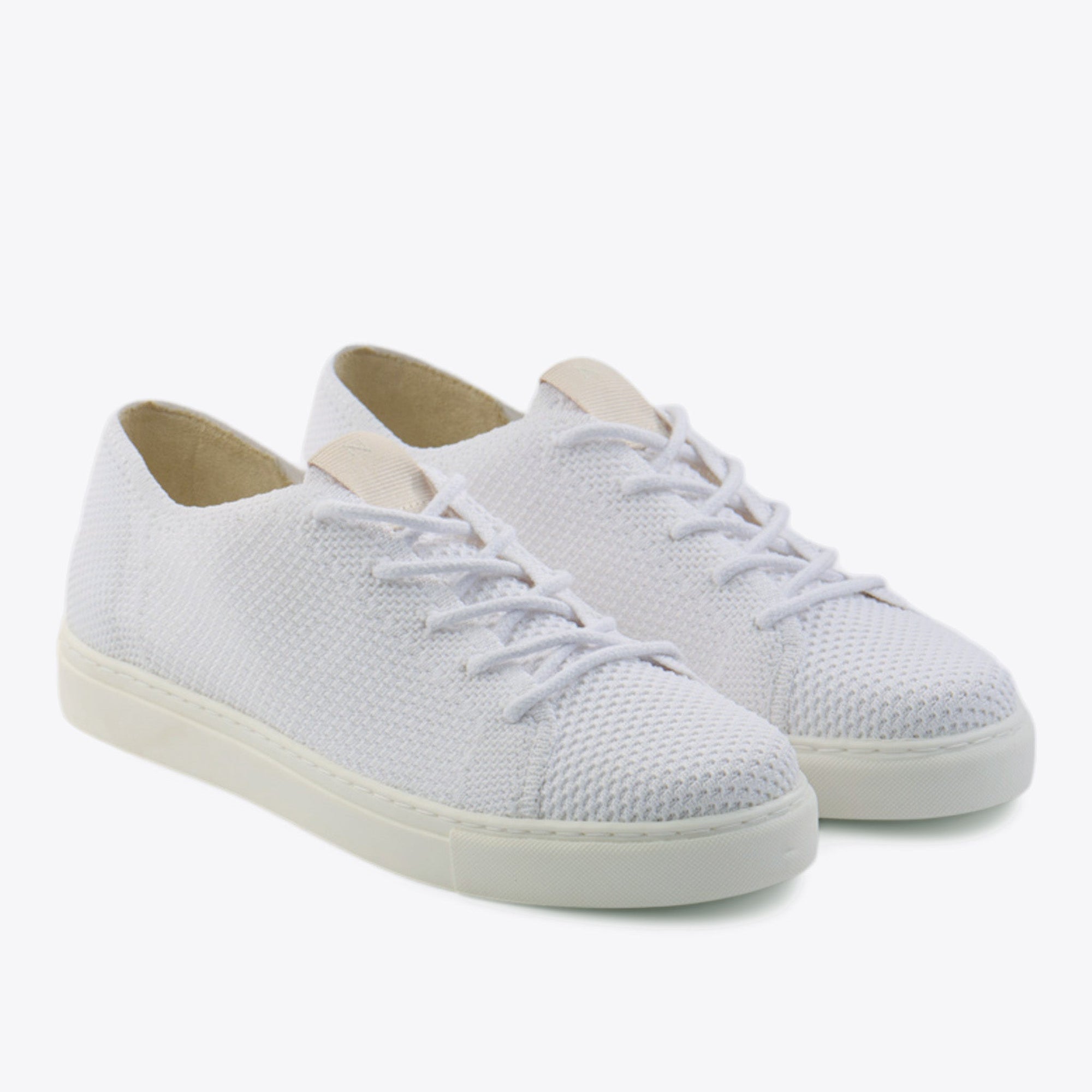 Women's Go-To Eco-Knit Sneaker White Women's Sneaker Nisolo