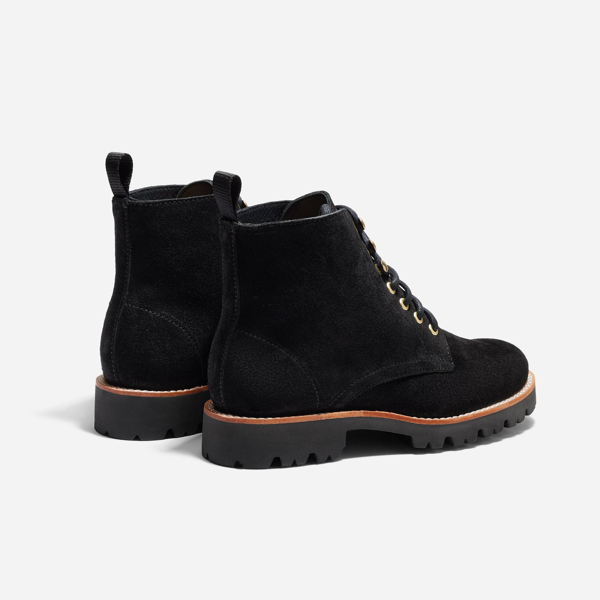 Womens | Go-To Lace Lug Boot | Black