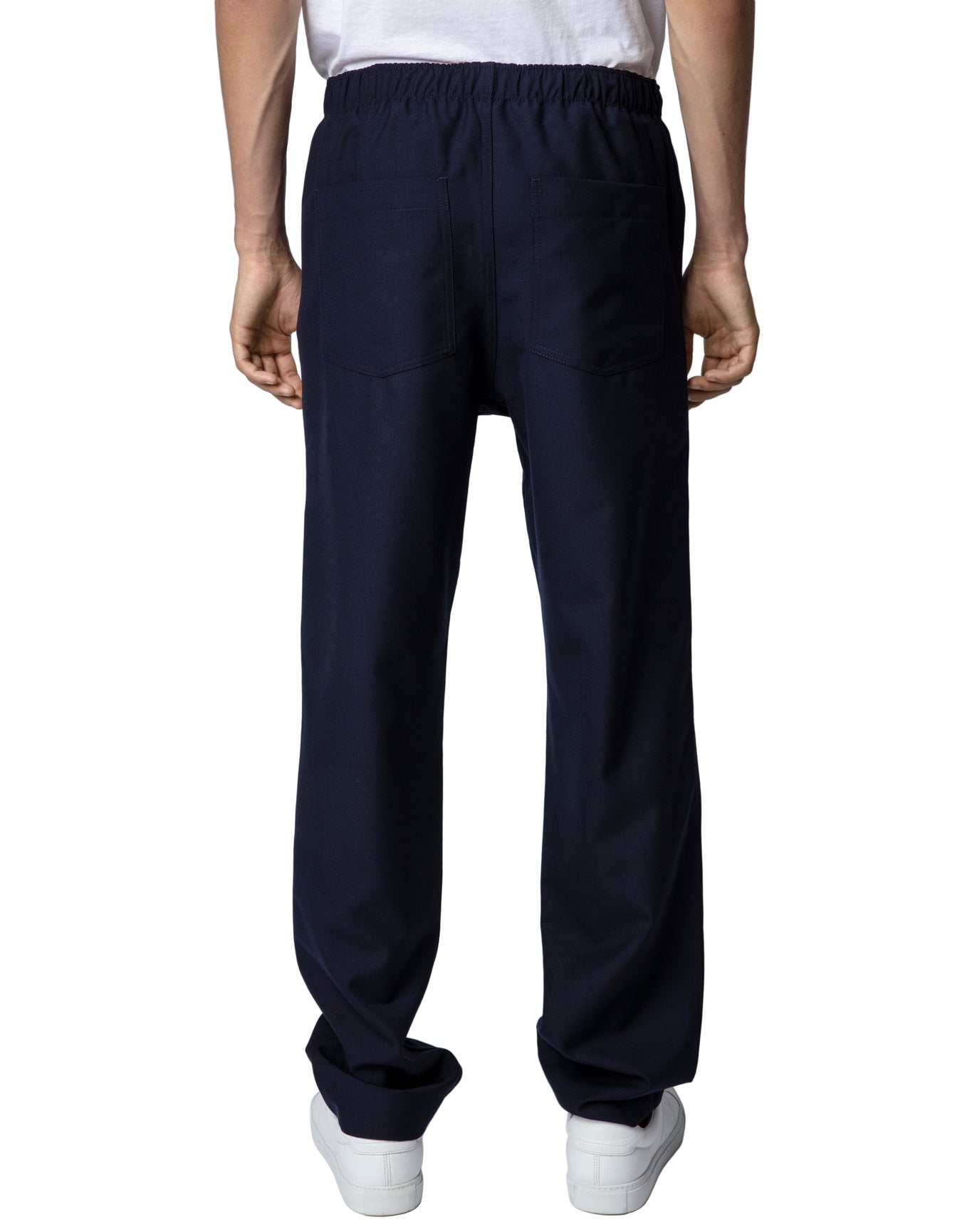 Men | Pixel Wool Poly | Encre