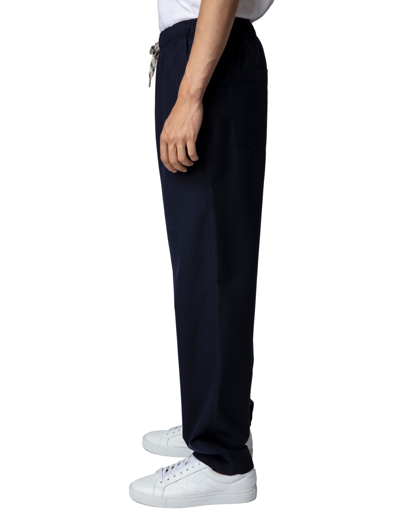 Men | Pixel Wool Poly | Encre