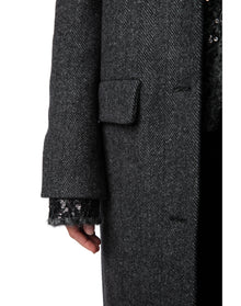 Women | Mio Chevron Chine | Anthracite