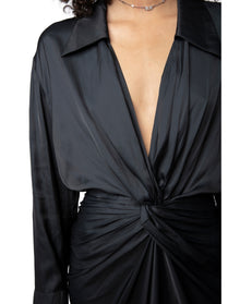 Women | Rozo Satin | Noir