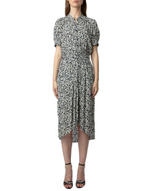 Women | Rima Crepe Bico Flowers | Vanille